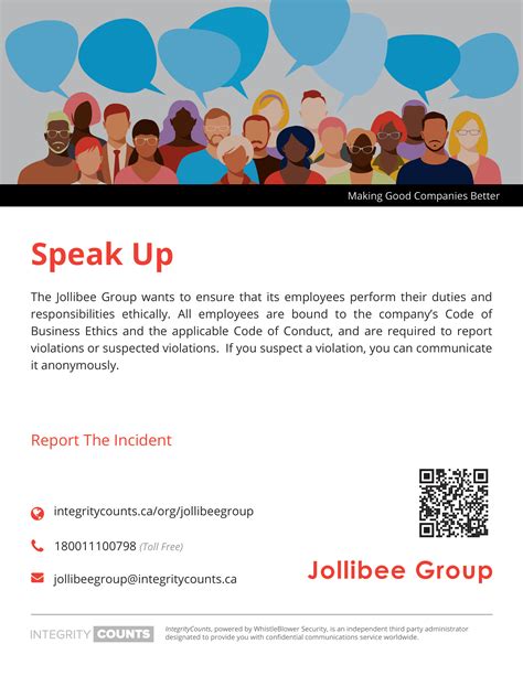 code of ethics of jollibee